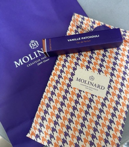 Molinard vanille patchouli eau - patchouli,